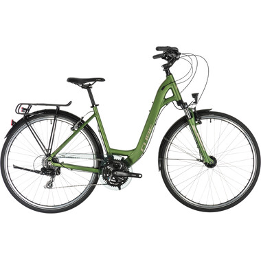 Bicicleta de paseo CUBE TOURING EASY ENTRY Verde 2019 0